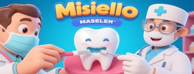 牙齿清理解压游戏