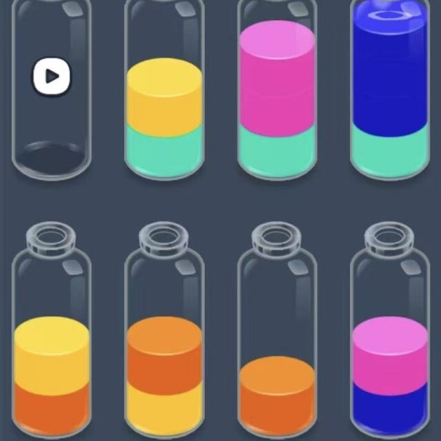 排序倒水解压游戏