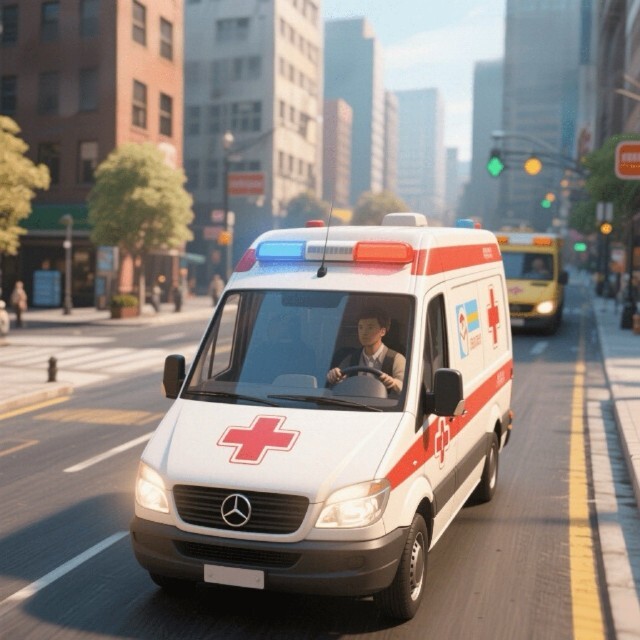 开车救援模拟小游戏