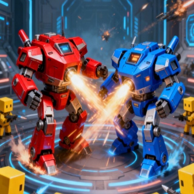 机甲炮塔合成大战