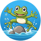 幸福蛙蛙要过河