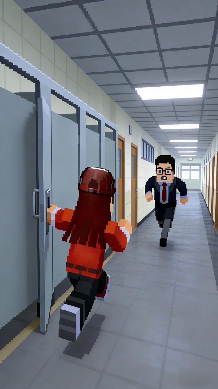 樱花木棍人跑酷