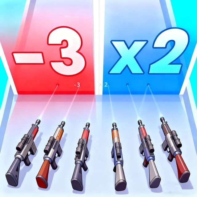 武器射击进化游戏