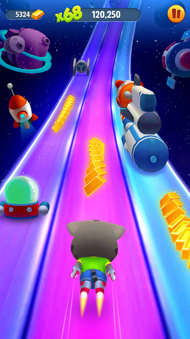 《汤姆猫跑酷》游戏截图3