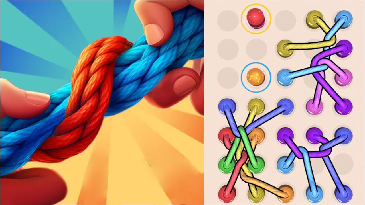 《把绳子解开》游戏截图2