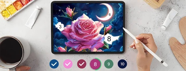 二次元数字涂色