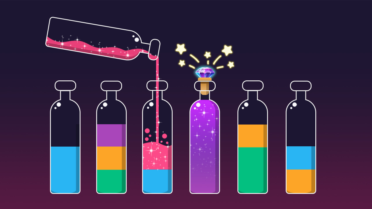 《倒水冲冲冲》游戏截图2