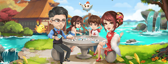 开启四人斗地主