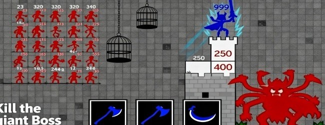 火柴人爬塔闯关游戏