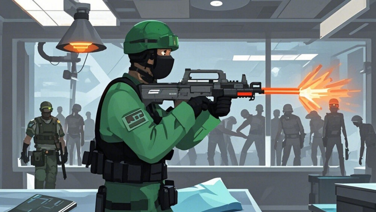 《疯狂暴击打僵尸》游戏截图1