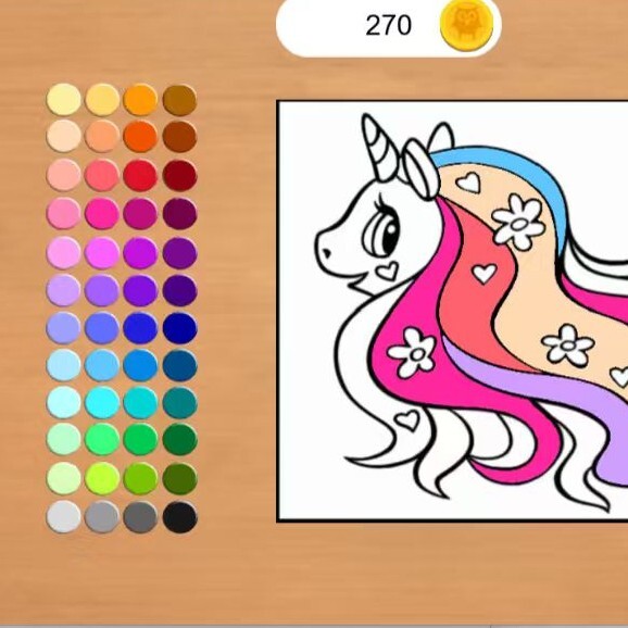 儿童趣味涂色游戏