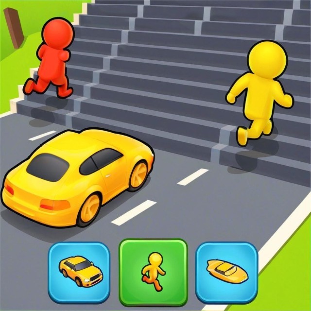 汽车人变身跑酷