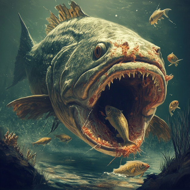 大鱼吃小鱼进化贪吃鱼