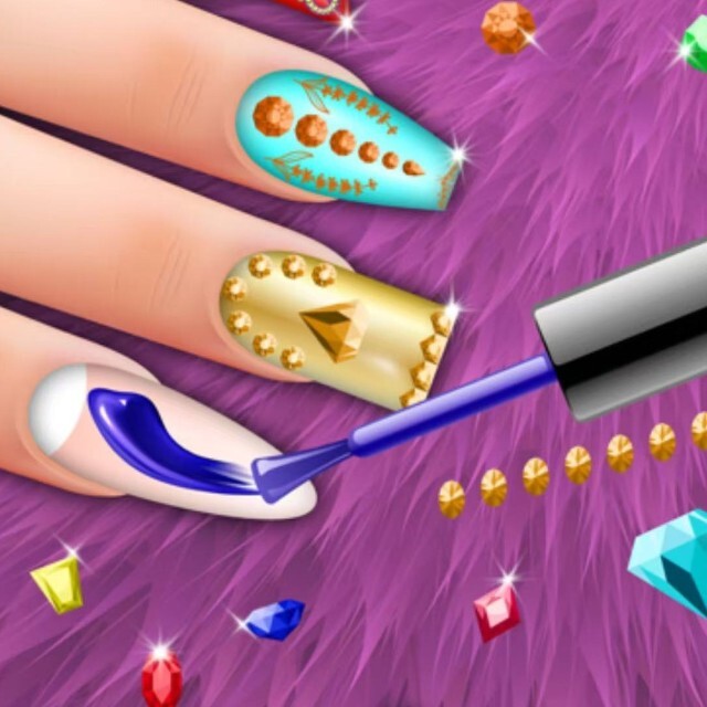 公主美甲店游戏