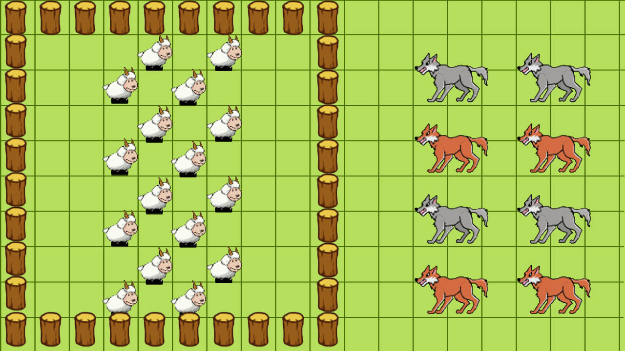 《保护小羊解救游戏》游戏截图1