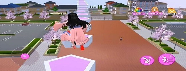 樱花少女跑酷大作战