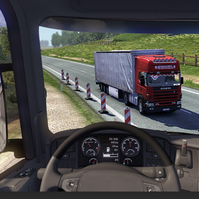 真实卡车司机驾驶模拟
