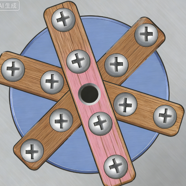 打螺丝拧螺丝游戏