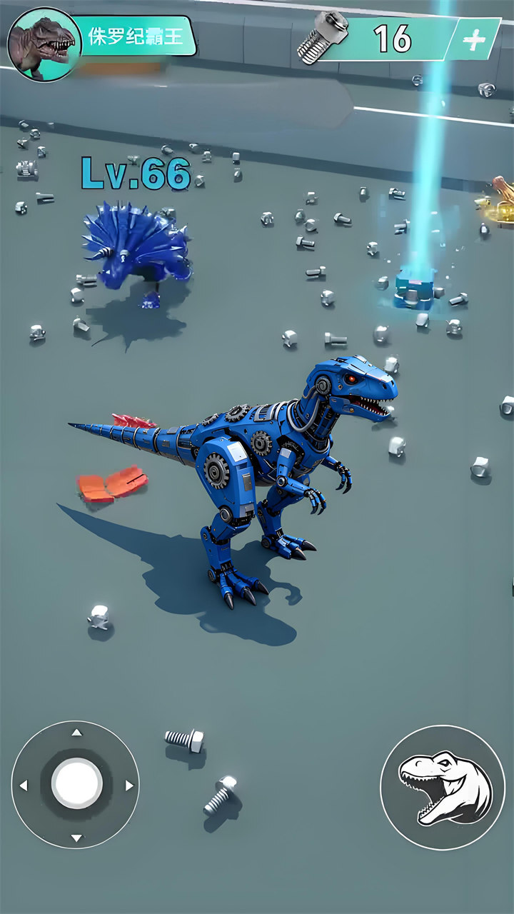 暴打机甲恐龙