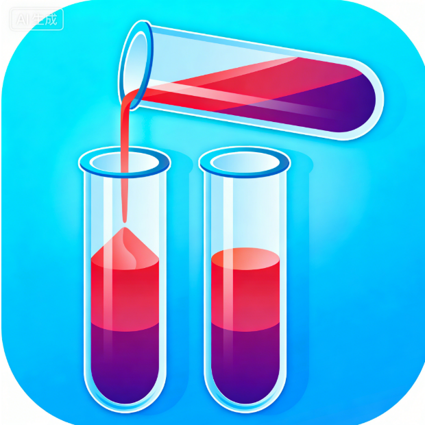 倒水瓶子解压游戏