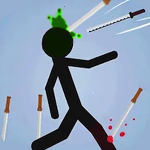 双人火柴人扔剑