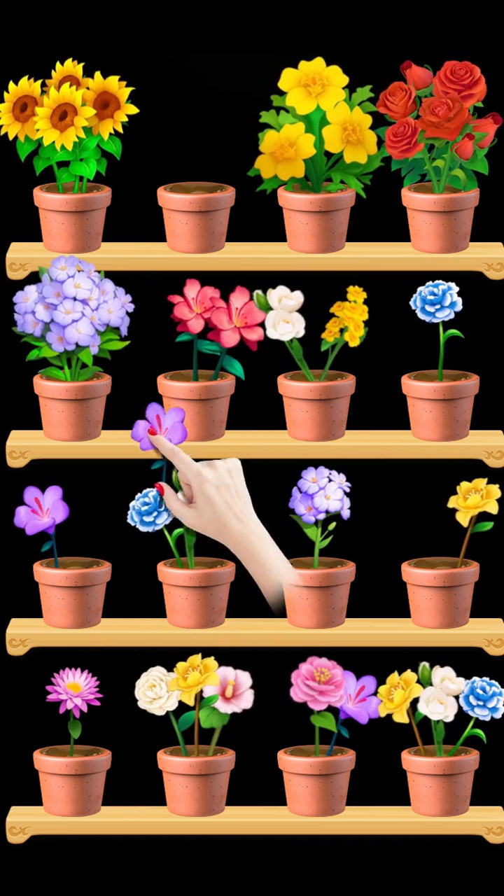 《花儿趣消消》游戏截图2