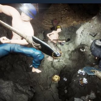 挖穿世界挖矿游戏