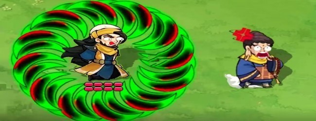 旋转刀割草游戏