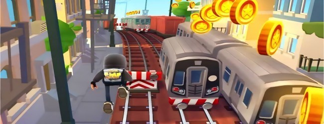 铁轨跑步逃生游戏