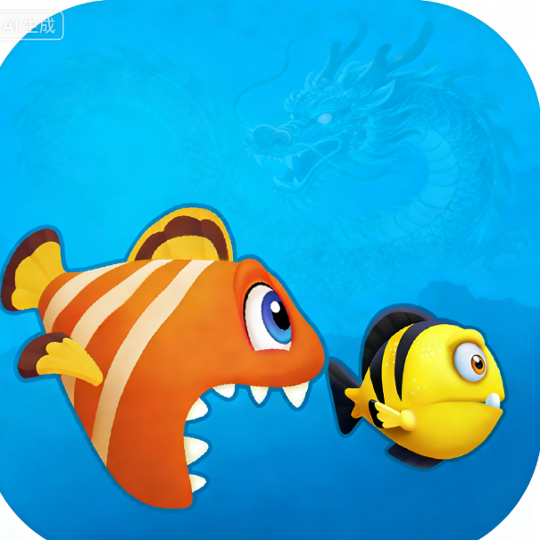 大鱼吃小鱼变神龙