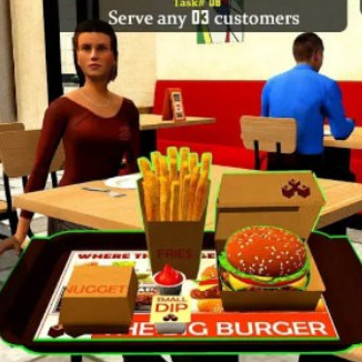 老爹汉堡餐厅经营