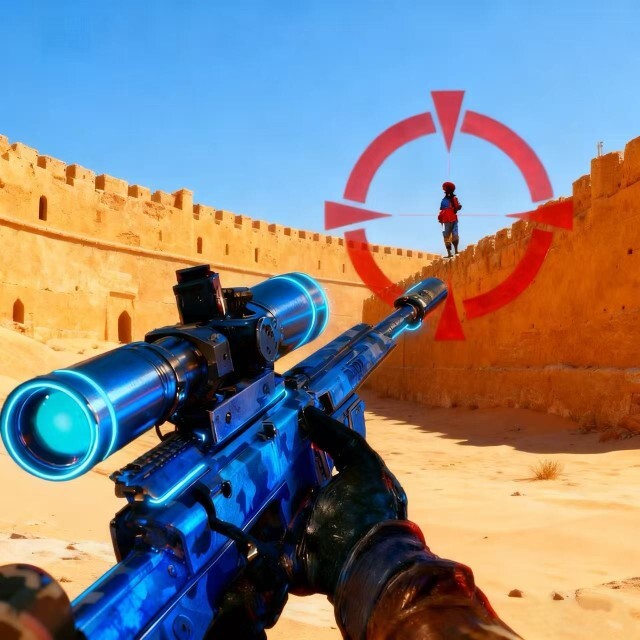 打枪狙击手小游戏