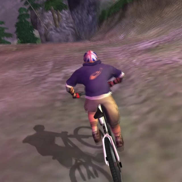 暴走山路赛自行车