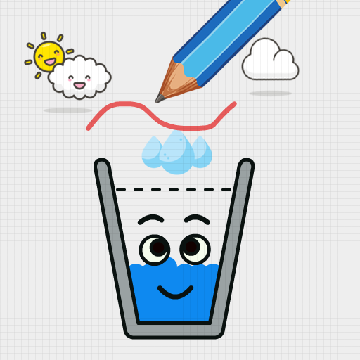 画线救一救水杯