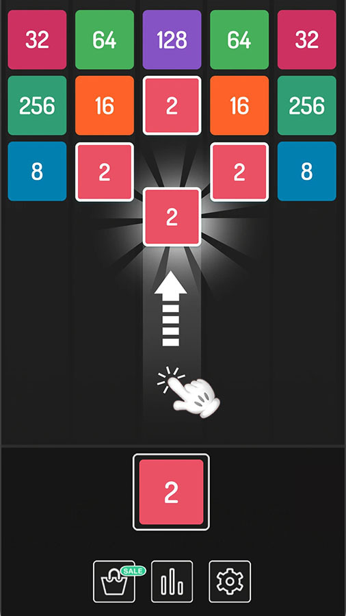 2048方块进化