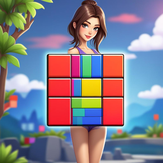 动消消美女小游戏