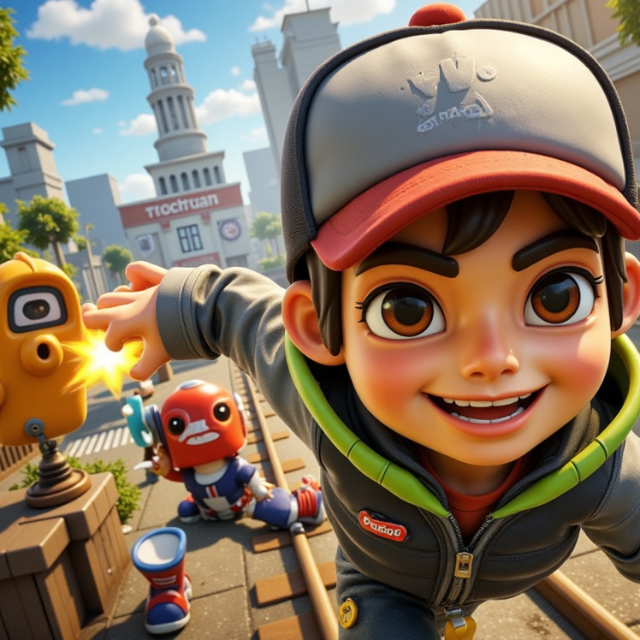 跑酷追捕版游戏