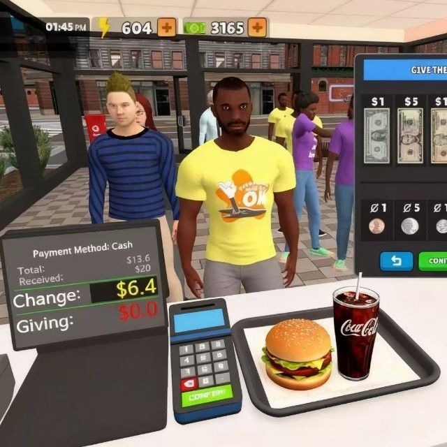 汉堡餐厅模拟器