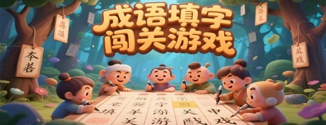 成语填字闯关游戏
