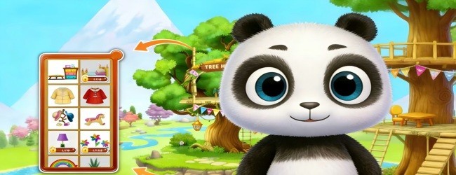 熊猫宝贝建造乐园