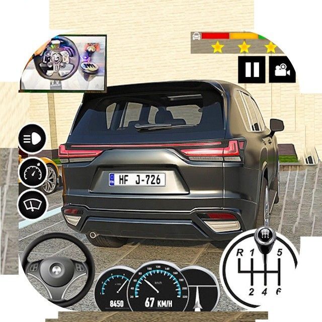 模拟驾驶汽车小游戏