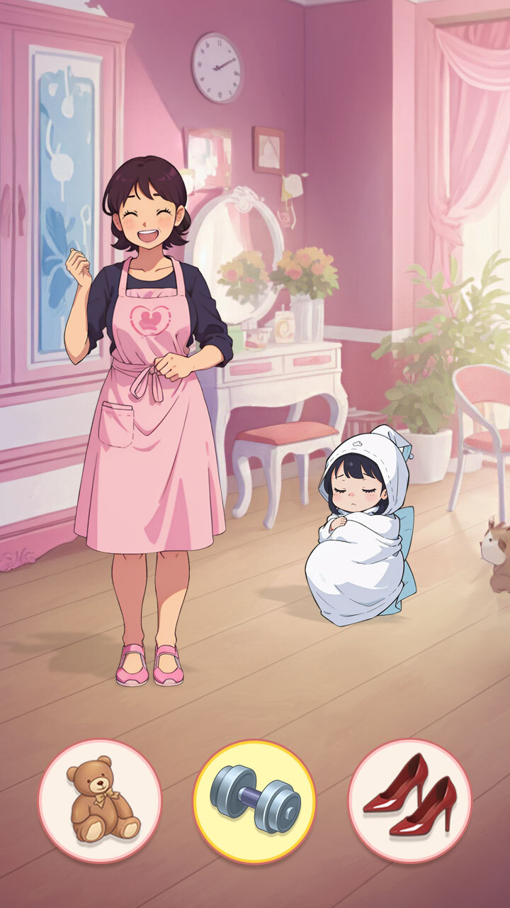 《养女儿装扮》游戏截图3