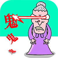 恐怖老奶奶猛鬼追我文字小游戏