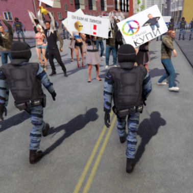 模拟警察抓小偷