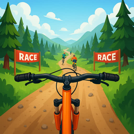 山路自行车赛