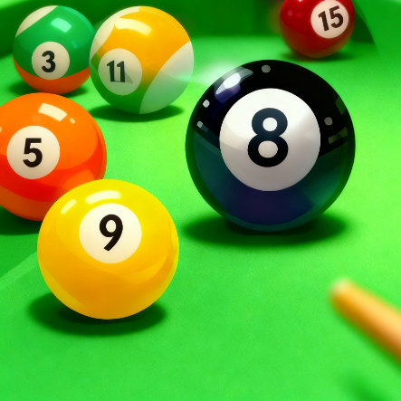 经典台球桌球小游戏