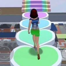 樱花校园模拟跑酷少女