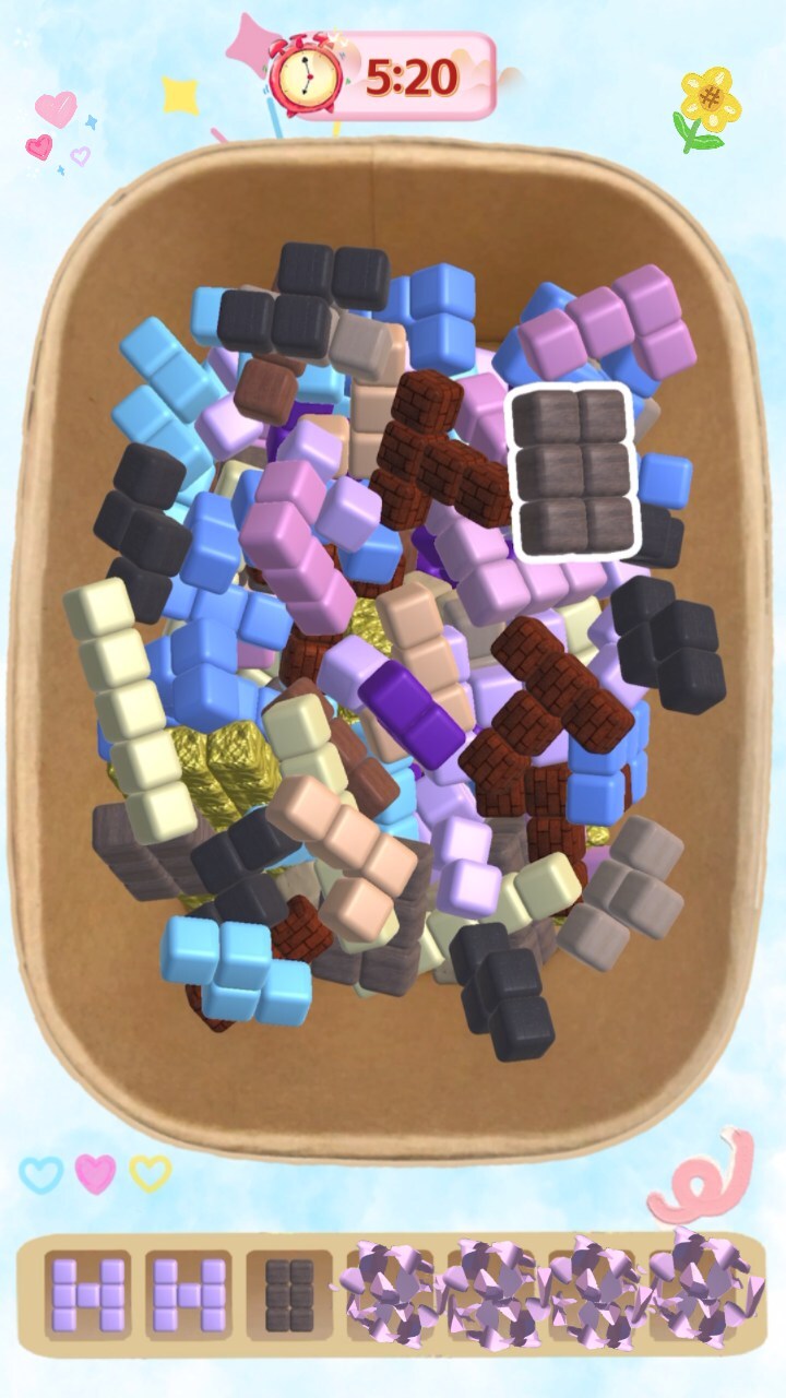 《俄罗斯方块休闲益智版》游戏截图2