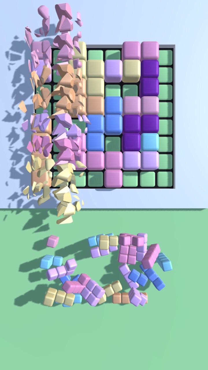 《俄罗斯方块休闲益智版》游戏截图3