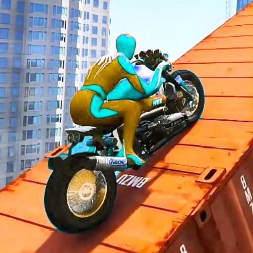 登山摩托车跑酷游戏